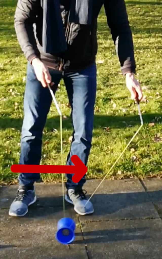 Diabolo Trick der Anfang3