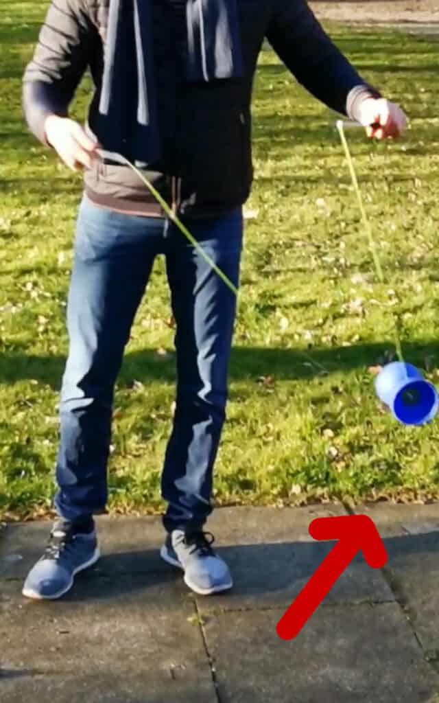 Diabolo Trick der Anfang2